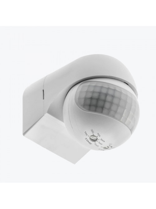 Датчик движения CR-13 max.800W 180gr IP20 rad.12m белый CR-CR13000-00