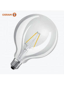 Светодиодная лампа филамент OSRAM G125 2.5Вт 250 Лм E27 2700K