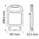 Переносной прожектор 45 Вт