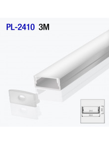 Алюминиевый профиль накладной для светодиодной ленты 3m/set 23.5*9.8mm PL-2410 3m PANLIGHT