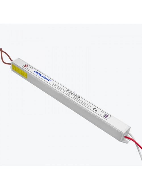 Блок питания для светодиодной ленты ULTRA SLIM 12V 4A 48W IP67 PL-WP-48-12 PANLIGHT