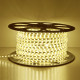 Светодиодная лента PL-5050B60WW50M-220E 220V SMD5050 14.4W IP67 3000-3500K