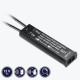 Выключатель сенсорный диммируемый встроенный с проводом 2 метра 12V DC-24W 24V DC-48W IP20 черный GTV AE-WBCUNI-10DIM