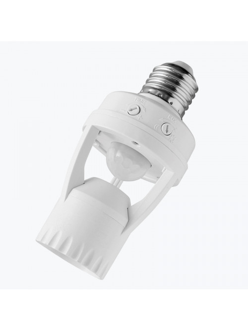 Датчик движения CR-6 max.60W IP20 E27 R6M белый CR-CR6000-00