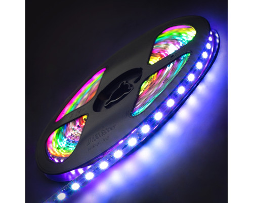 Адресная светодиодная лента RGB-IC, PL-3535RGB108IC-24, IP20, 8mm, 24V, 19W/m, 108led/m, 5m пиксельная PANLIGHT