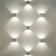 Светильник LED 6W 4000K уличный настенный IP54 230V 4000K белый PL-WLA06PW-WH
