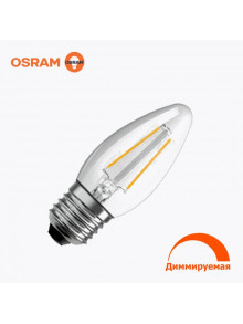 Светодиодная лампа филамент OSRAM B40 5Вт 470 Лм E27 2700K Диммер