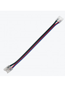 Коннектор двойной с проводом 15 см для ленты COB RGB 10 мм IP20 PL-COBRGB102-15