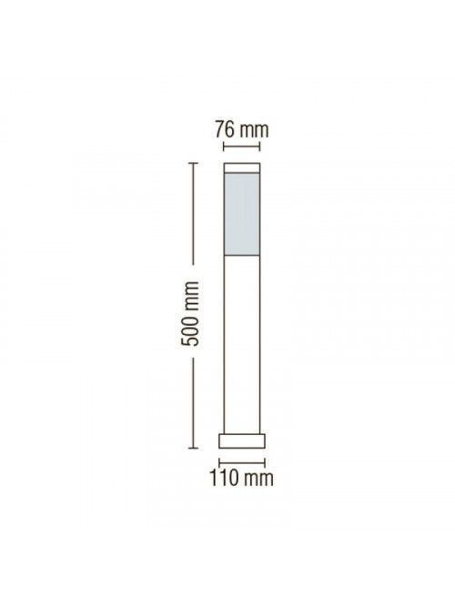 Садово-парковый светильник DEFNE-4 HL234 макс.60W IP44 230V E27 075-004-0004