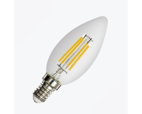 Bec LED filament C35 4W 400Lm E14 3000K LD-C35FL4-30 GTV