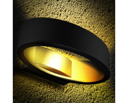 Светильник фасадный LED 6W COB 4000K IP54 черный PL-13061P PANLIGHT