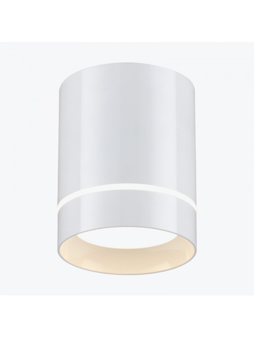 Точечный накладной светодиодный светильник LED 12W 4000K круглый белый PL-2343512W