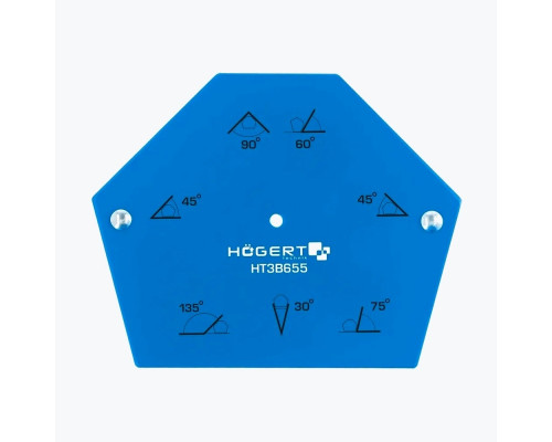 Шестигранный магнит для сварочных работ, 138*110*26 мм HT3B655 HOEGERT
