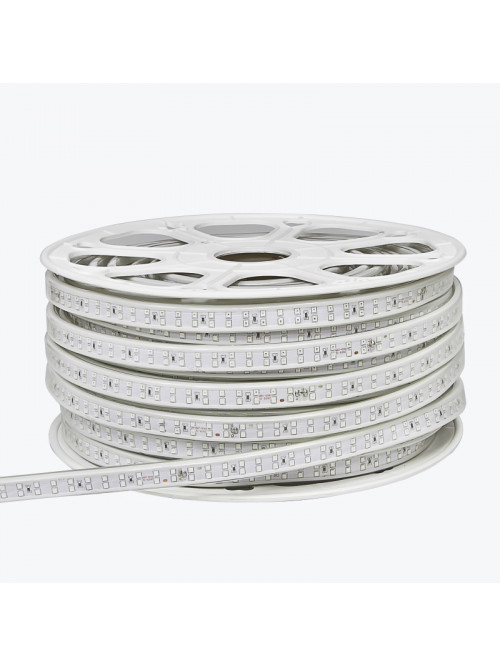 Светодиодная лента  220V  SMD2835A  7.5 Вт  IP68  (Зелёный)