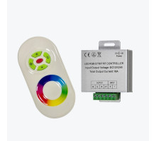 Контроллер для светодиодной ленты RGB Touch-пульт DC12-24V 18A IP20 CT302-RF PANLIGHT