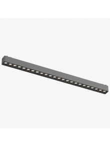 Светильник Linear на магнитную шину черный 24Вт,4000K,DC48V,445MM PANLIGHT ULTRA SLIM PL-24MTA-BK