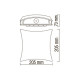 Настенный светильник уличный TALFAN 5.5W negru 4100K 076-006-0006