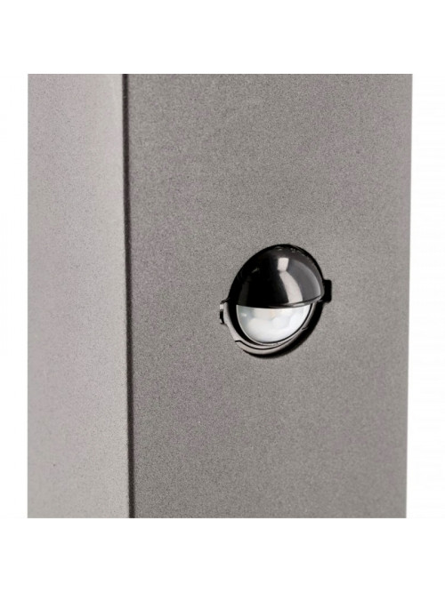 Садово-парковый светильник с датчиком движения LARGO-P PIR 50 max.15W E27 IP44 графит OS-LARGP40P-30