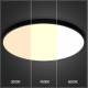 Плафон потолочный LED 50W 3CCT PL-CL50X3CCT-BL 230V IP20 черный 600x27 Ultra Slim PANLIGHT