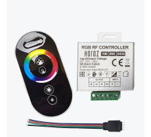 Контроллер для светодиодной ленты RGB Touch-пульт DC12-24V 6A IP20 100-002-0432