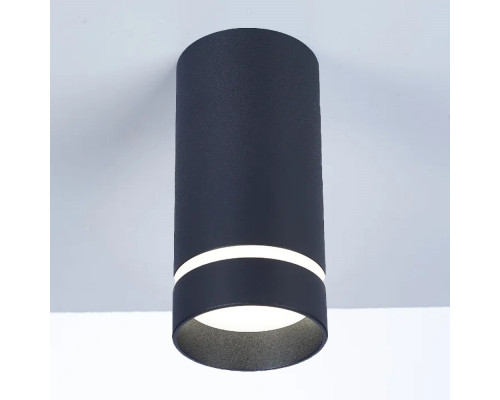 Spot aplicat LED 5W 4000K rotund negru PL-234355B