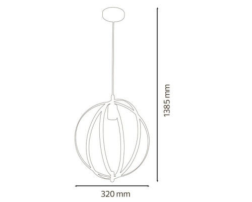 Lustra suspendata NEWTON