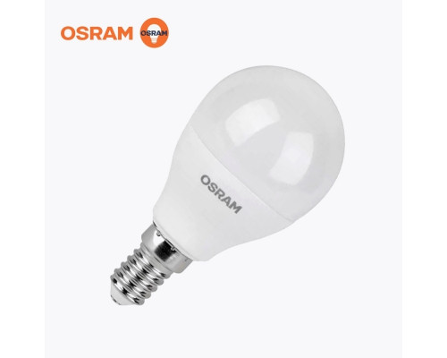 Светодиодная лампа OSRAM CL P60 6.5W 740 Лм E14 4000K