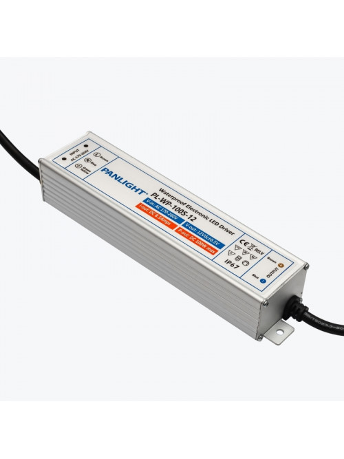 Блок питания для светодиодной ленты 12V 8.33A 100W IP67 PL-WP-100S-12 PANLIGHT