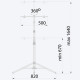 Штатив для прожектора двойной 2x500W, max.164cm, желтый OH-ST2500-23