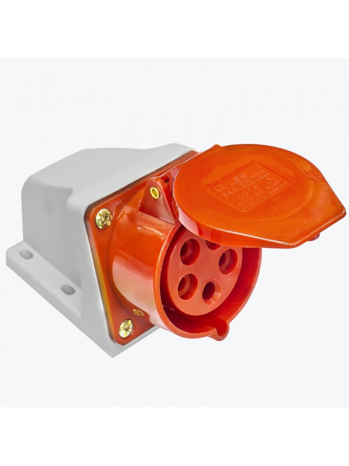 Розетка стационарная 115 3Р+РЕ+N 16A 5P 380В IP44