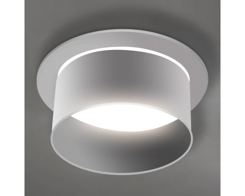 Встраиваемый светильник GU10 круглый белый PL-23426W