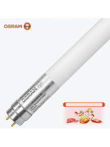 Светодиодная лампа OSRAM для мяса T8 11.6 Вт 1100 Лм 1200мм G13 3300К 230V ST8 FOOD-1.2M