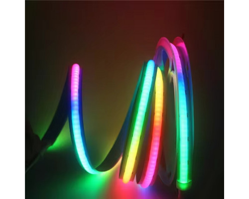 Светодиодная лента COB PL-COBRGB768-24, IP-20, 10mm 24V, 14W/m, RGB, 768led/m, 5m PANLIGHT