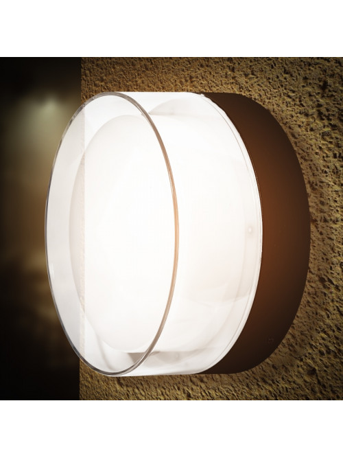 Светильник LED 12W 4000K уличный настенно-потолочный IP54 черный PL-13501P PANLIGHT