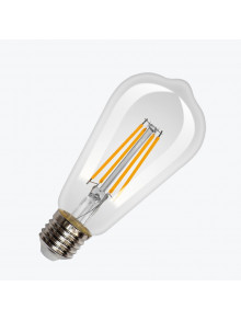 Светодиодная лампа филамент ST64 8W 2700K E27 880 Лм PL-ST64F8WW PANLIGHT