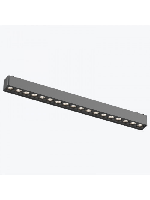 Светильник Linear на магнитную шину черный 18Вт,4000K,DC48V,340MM PANLIGHT ULTRA SLIM PL-18MTA-BK