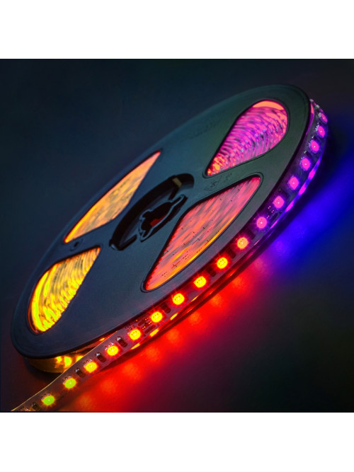 Светодиодная лента PL-3535RGB120-24, IP20, 8mm, 24V, 19W/m, RGB, 120led/m, 5m PANLIGHT