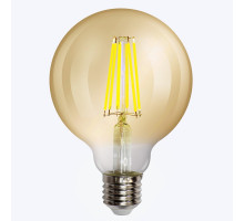 Bec LED filament AMBER G95 8W 2200K E27 800Lm PL-G95AF8WW PANLIGHT