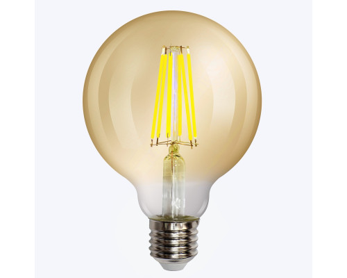 Bec LED filament AMBER G95 8W 2200K E27 800Lm PL-G95AF8WW PANLIGHT