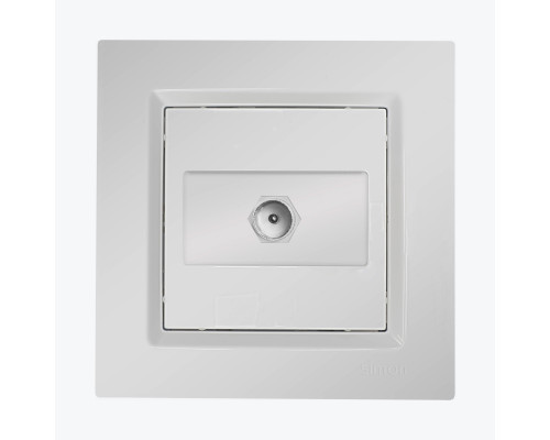 Priza unitara TV alba CAK1.01/11 SIMON 10