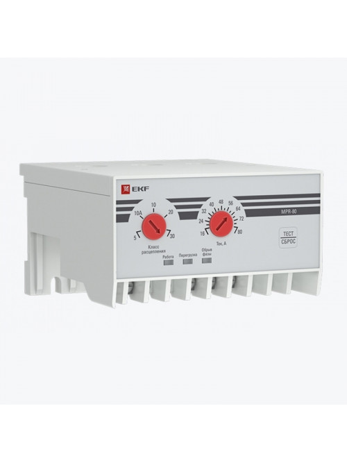 Реле защиты двигателя MPR 80А mpr-80 EKF PROxima