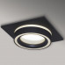 Spot incorporat GU10/GU5,3 patrat negru PL-23007B