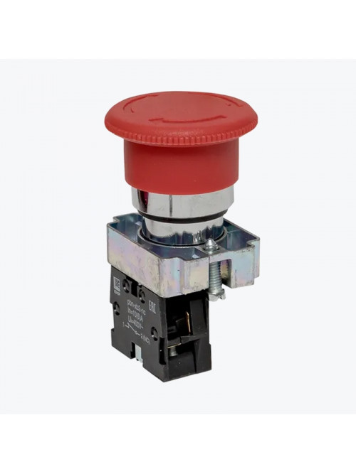 Кнопка BS542 поворотная красная грибок NC EKF PROxima