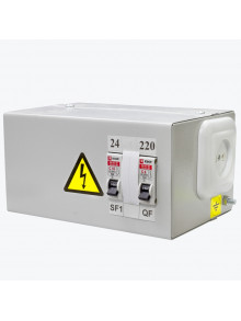 Ящик с понижающим трансформатором ЯТП 0,25кВА 220/24В yatp0,25-220/24v-2a EKF Basic