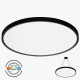 Плафон потолочный LED 50W 3CCT PL-CL50X3CCT-BL 230V IP20 черный 600x27 Ultra Slim PANLIGHT