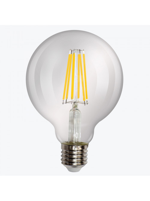 Светодиодная лампа филамент G95 10W 2700K E27 1050 Лм PL-G95F10WW PANLIGHT
