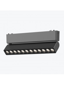 Светильник Linear поворотный на магнитную шину черный 12Вт,4000K,DC48V,230MM PANLIGHT ULTRA SLIM PL-12MTC-BK