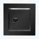 Priza calculator unitara RJ45 cat 5e negru mat C51.01/49 SIMON 10