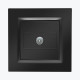 Priza unitara TV negru mat CAK1.01/49 SIMON 10