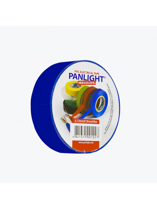 Изолента ПВХ синяя 19x9 PANLIGHT